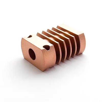 Pièce échantillon en cuivre