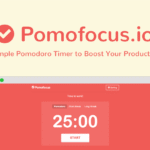 Minuterie Pomodoro en ligne – Pomofocus